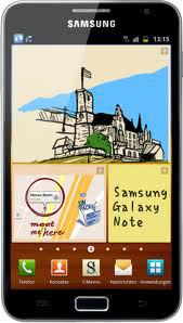 Смартфон Samsung Galaxy Note GT-N7000 Blue - Инта